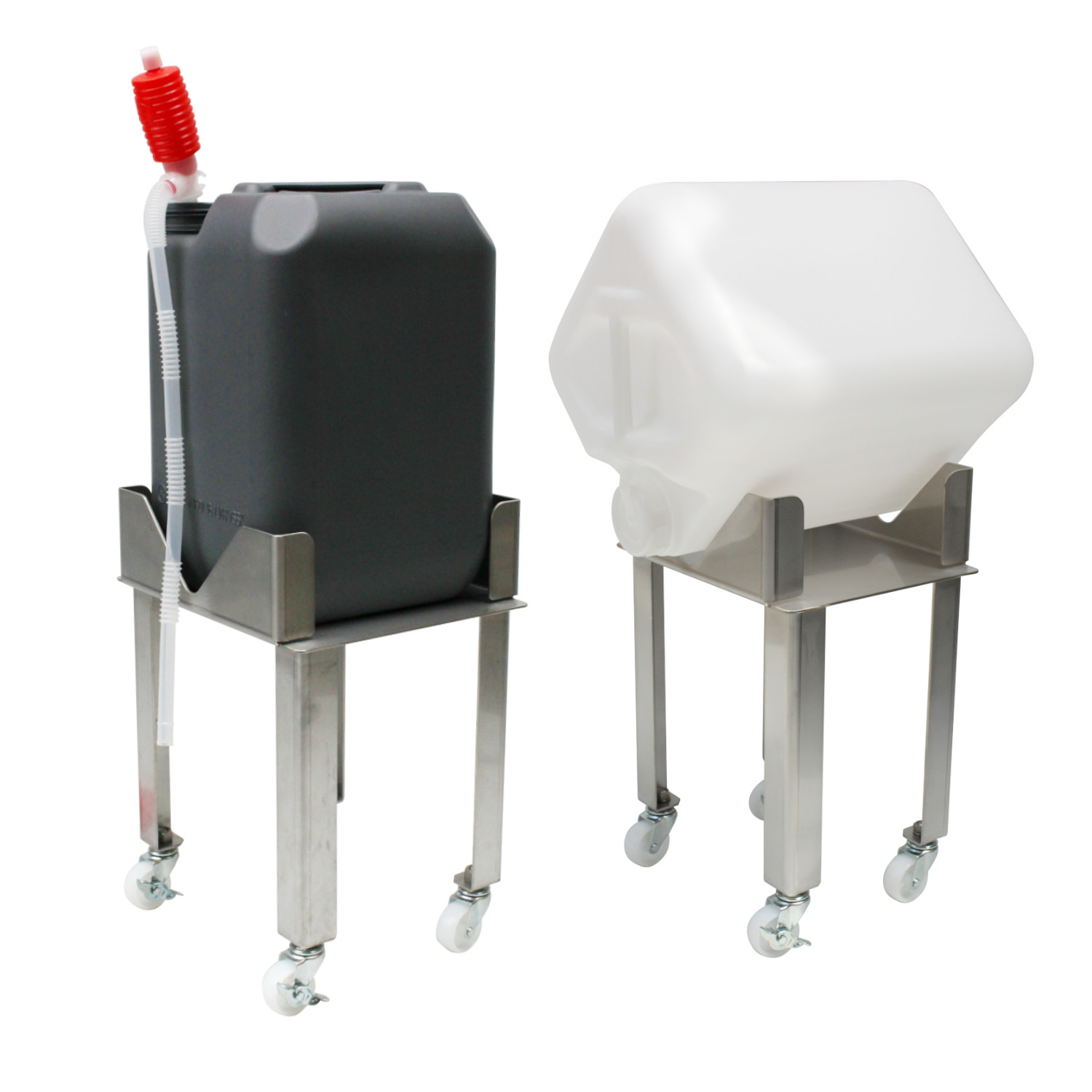 けいしゃ　液出すスタンド　角型ポリ缶用