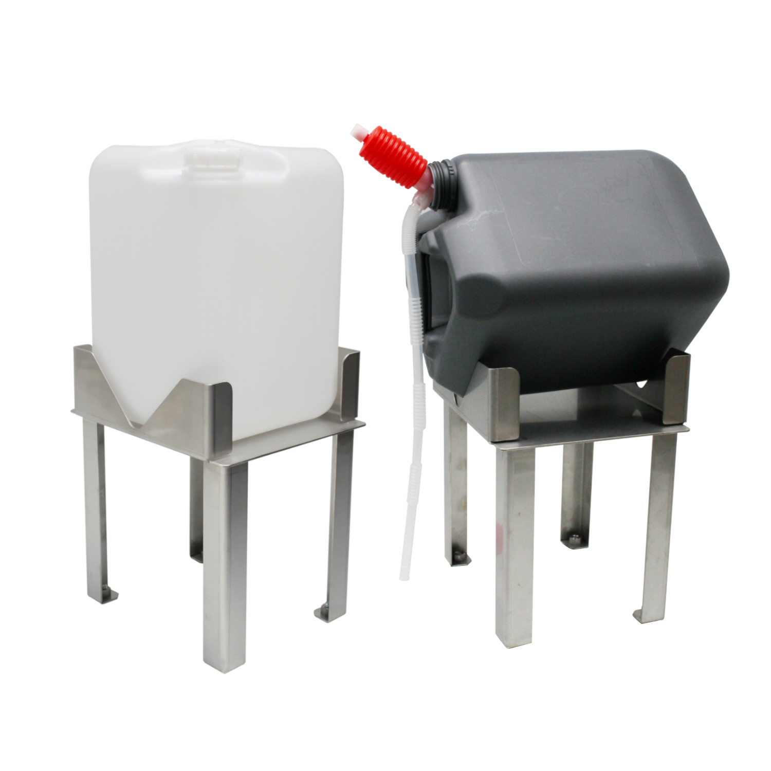 けいしゃ　液出すスタンド　角型ポリ缶用