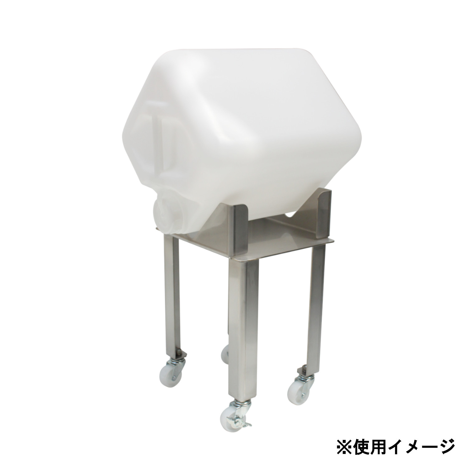 けいしゃ　液出すスタンド　角型ポリ缶用